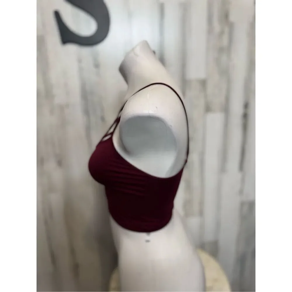 Red crop top - Picture 3 of 8